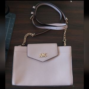 Michael Kors Blush pink crossbody purse